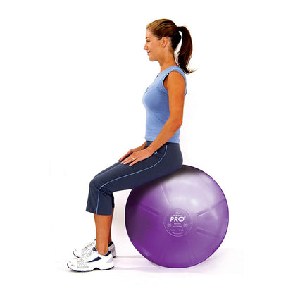 large exercise ball, exercise ball chair, sitting on exercise ball