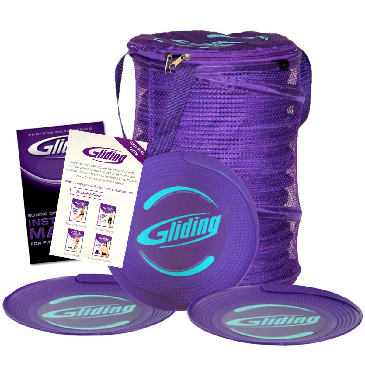 Gliding Discs | Training & Conditioning Equipment - Fitterfirst USA