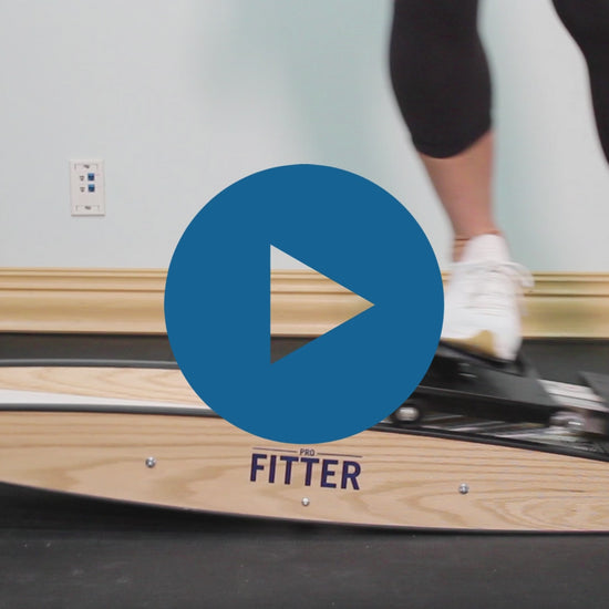 Pro Fitter downhill ski trainer video