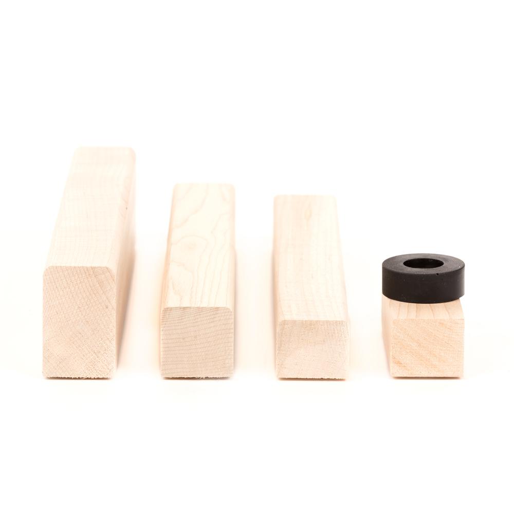 fitterfirst combo board fulcrums, tall, medium, short, and multidirectional wobble